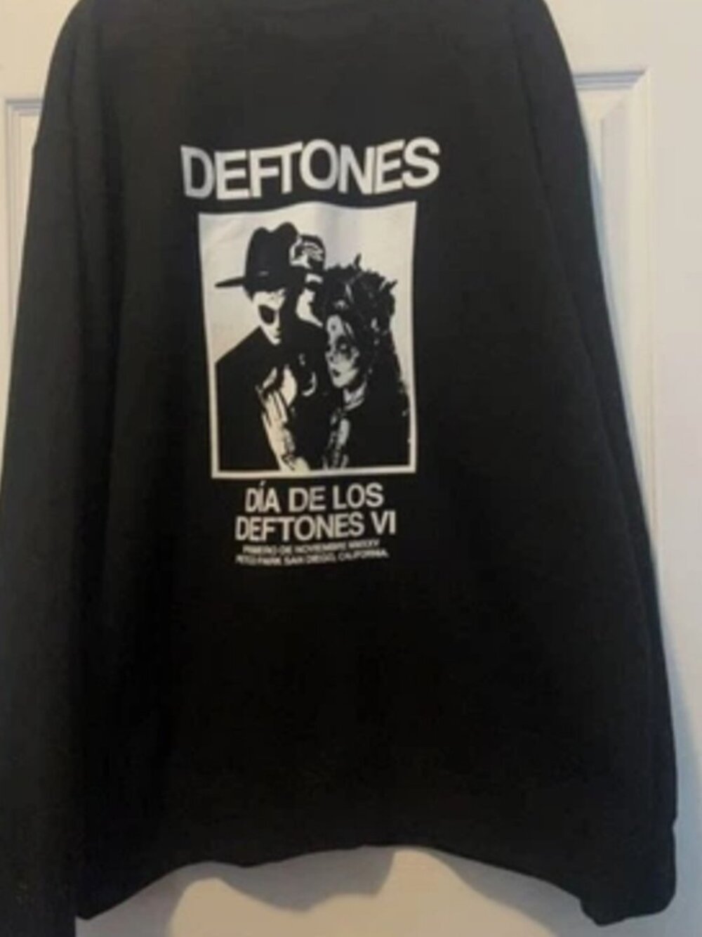 Official Deftones Dia De Los Deftones VI Crewneck - San Diego 2024